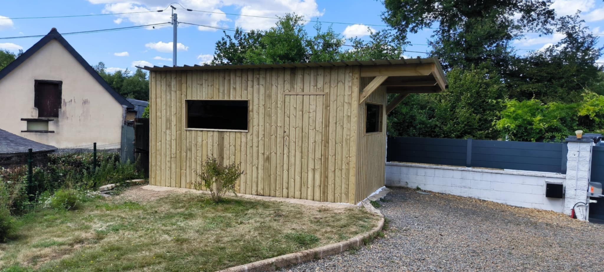 Création cabanon terminé